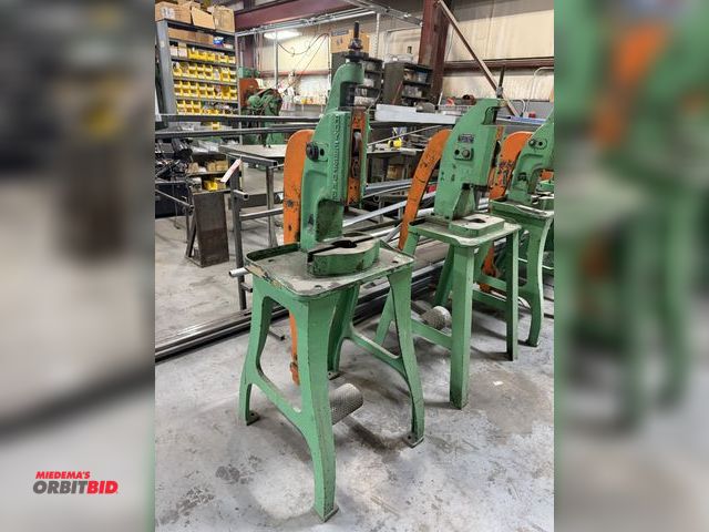 Lot 1-18543 - (1) Royersford #10 Excelsior #10 kick press, approx. 2.5-ton, soft steel up to 1/2" thick.