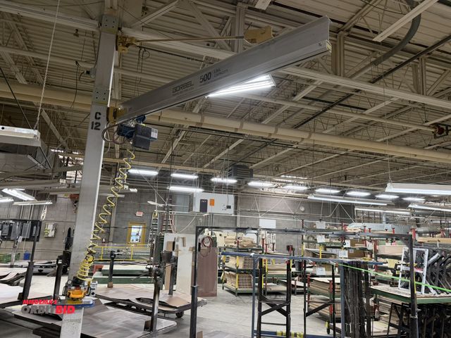 Lot 1-16471 - (1) Anver, model VM275-08-460-09, vacuum lift, 275 lb. capacity with VLS-08 vacuum leak sensor, and ...