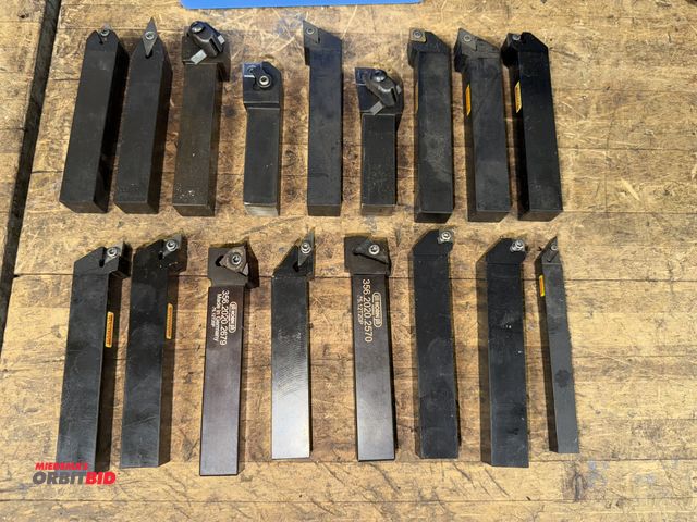 Lot 1-1948 - Lot of assorted Sandvik and Kennametal indexable threading tool holders.