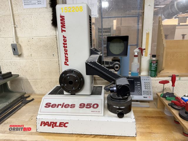 Lot 1-16383 - (1) Parlec Series 950 tool presetter with Tool-Chek 200, 2 access digital readout unit, tool setter ...