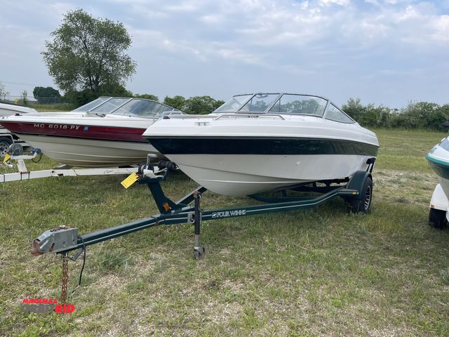 Lot 1-6613 - (1) 1996 Four Winns 190 Horizon open bow 19' boat, Volvo Penta 5.0 gas engine, Volvo Penta SX Cobra ...