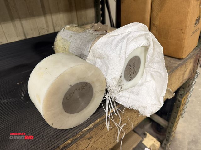 Lot 1-2032 - Lot including (1) approx. 6" diameter x 12" length, and (1) approx. 6" diameter x 3.5" length sectio...