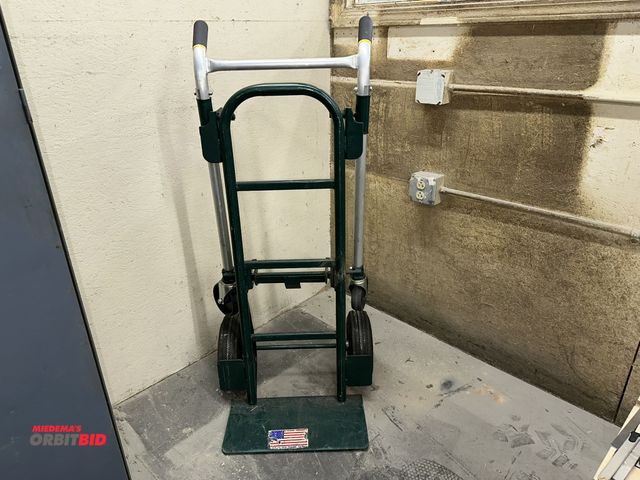 Lot 1-17768 - (1) 2-wheel dolly with layback wheels and pneumatic 10" tires.