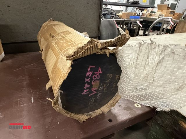 Lot 1-1984 - (1) 8" diameter x 24" long piece of Lexan.