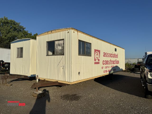 Lot 1-2593 - (1) Acton Mobile Industries, model R3010, S/N 116772, single axle jobsite trailer, 30' x 98" wide, 2...