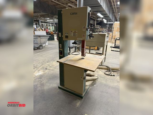 Lot 1-16413 - (1) 2003 Grizzly, model G0514, 19" band saw, table size is 19" x 19", 2 HP, 110/220V, single phase m...