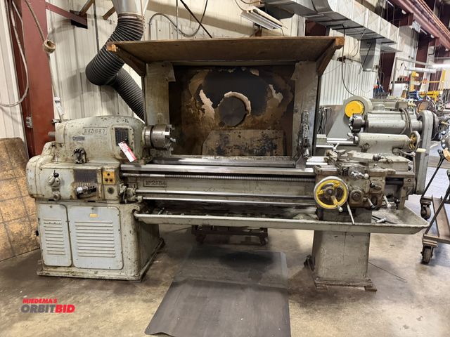 Lot 1-6279 - (1) Hendey #2X54, approx. 16" swing, 56" between centers, variable speed spindle, metric and SAE thr...