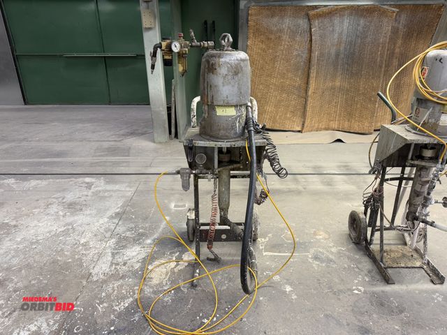 Lot 1-17242 - (1) Graco Bulldog airless paint sprayer with a cart, working condition unknown, no other info availa...