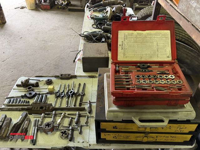 Lot 1-18197 - (1) Kar Products, 20" width x 8" height x 17" depth, 2-drawer hardware storage unit, with assorted t...