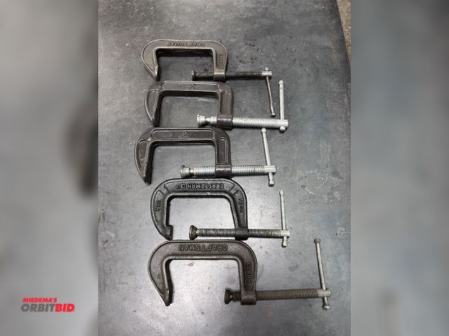Lot 1-3516 - (5) 3" Clamps
