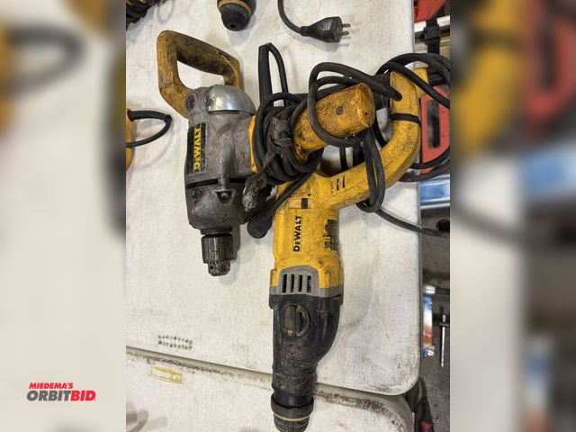 Lot 1-16163 - (1) DeWalt D25263 hammer drill, and DeWalt DW131, 1/2" spade T-handle drill.