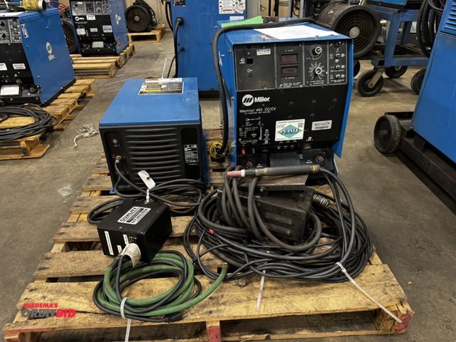Orbitbid.com - Lot 1-19679 - (1) Miller Maxtron 450 DC inverter/arc ...
