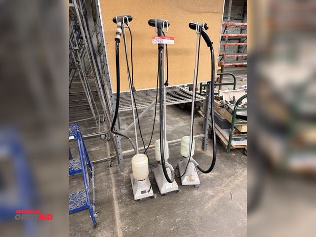 Lot 1-7491 - Lot Of (3) Jiffy J-2 Electric Hand Steamers