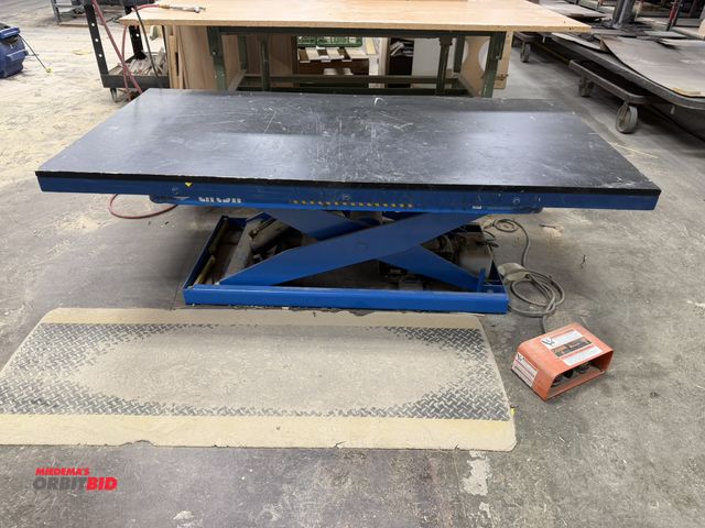Lot 1-16419 - (1) 2019 Lift 3K, model L3K-3648, electric over hydraulic lift table, 3000 lb. capacity, S/N 191520,...