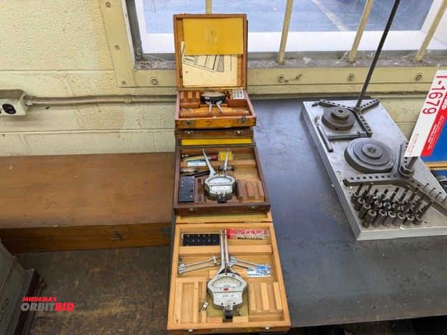 Lot 1-1681 - Lot of (4) Interapid .375" to 6" groove checking comparators.