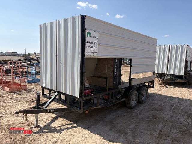 Lot 1-18329 - 2012 Assembled Cooling Station Trailer