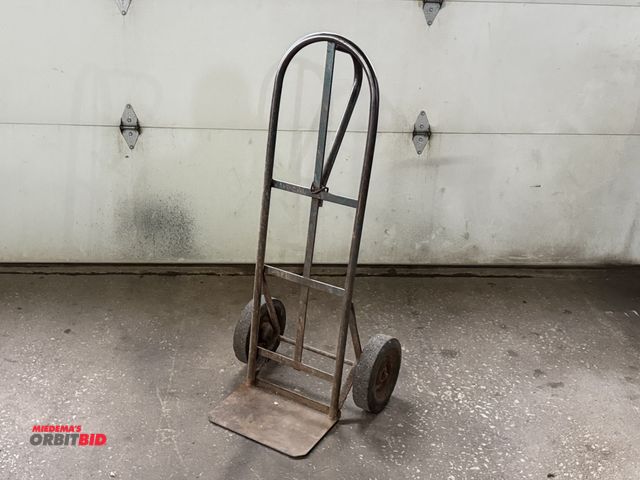 Lot 1-1193 - (1) 2-wheel dolly with 9.5" diameter solid tires.
