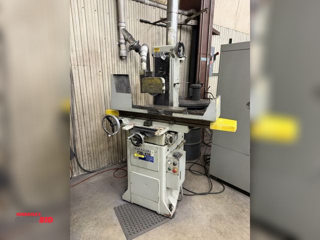 Lot 1-15272 - (1) Chevalier II FSG-618, surface grinder, 6" x 18" chuck, dust hood, includes 55 gallon drum vac to...