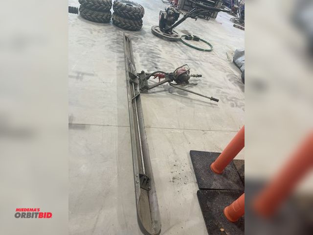 Lot 1-18784 - (1) gas powered screed with a 12' aluminum screed, engine pulls through and has compression, said vi...