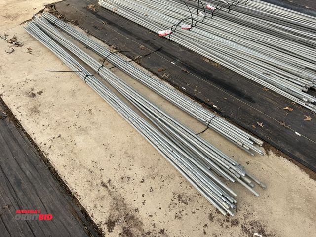 Lot 1-9913 - Lot of (3) bundles of 1/2" conduit, 200' per bundle, most sticks have couplers on the ends, winning ...