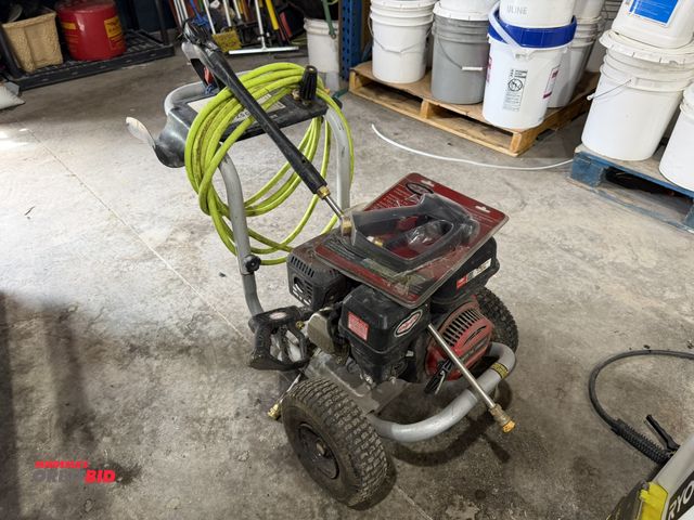 Lot 1-18649 - (1) Simpson 3400 PSI gas powered pressure washer, with CRX Performance 209cc gas engine, engine pull...