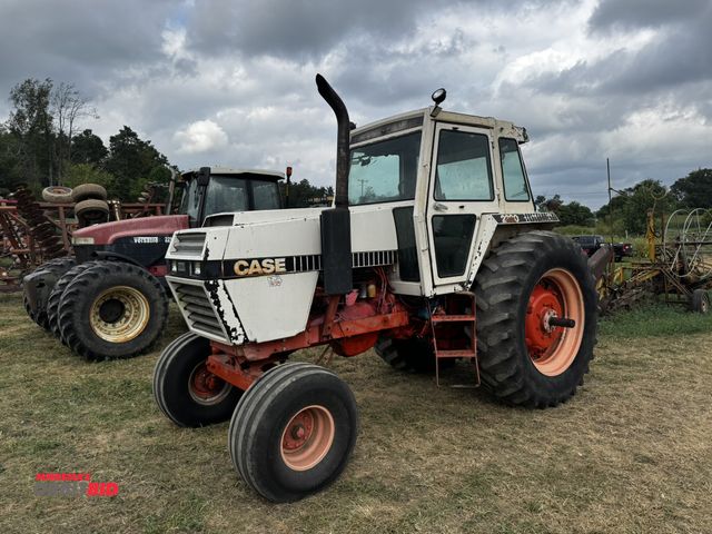 Lot 1-19731 - (1) Case 2390, 2WD tractor, 8997 hours showing, power shift transmission, heat, air and radio, side ...