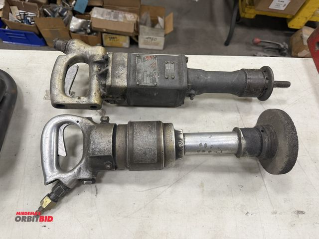 Lot 1-773 - (1) Thor, model 350G, air grinder, and (1) Keller Tool pneumatic air grinder.