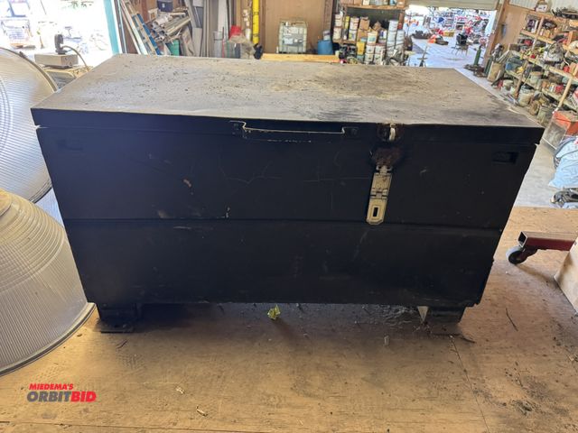 Lot 1-14241 - (1) flip top jobox, 48" x 24" x approx. 27 1/4" tall.