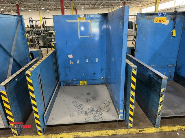 Lot 1-5183 - (1) Lift Products, Inc., 110V, 1000 lb. capacity skid lift with hand held pendant.