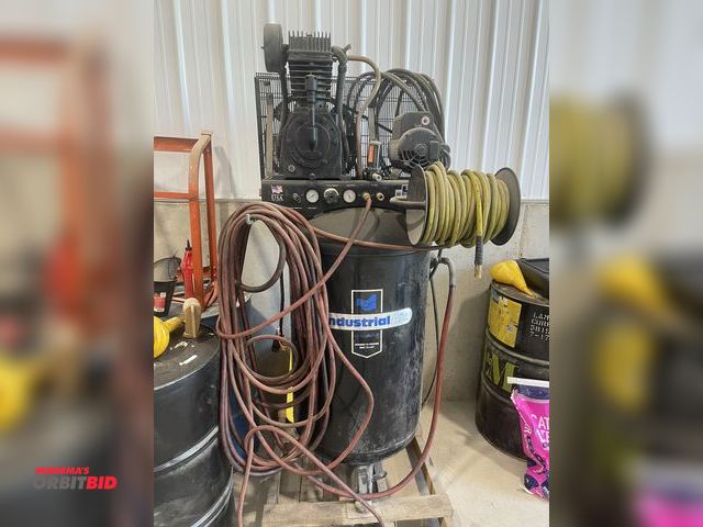 Lot 1-18758 - (1) Industrial Air, model IV5048055, 80 gallon air compressor, 230V, single phase, 6 HP, 175 max. PS...