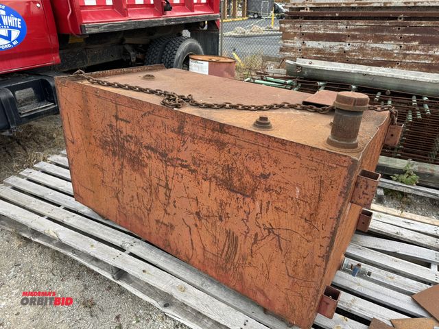Lot 1-18409 - (1) Clean Burn oil storage tank, 60" x 34.5" x 30" tall.
