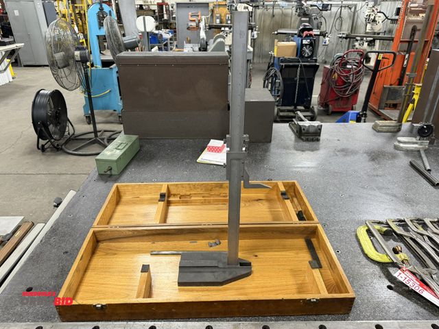 Lot 1-15307 - (1) Scherr Tumico 24" height gauge with case.