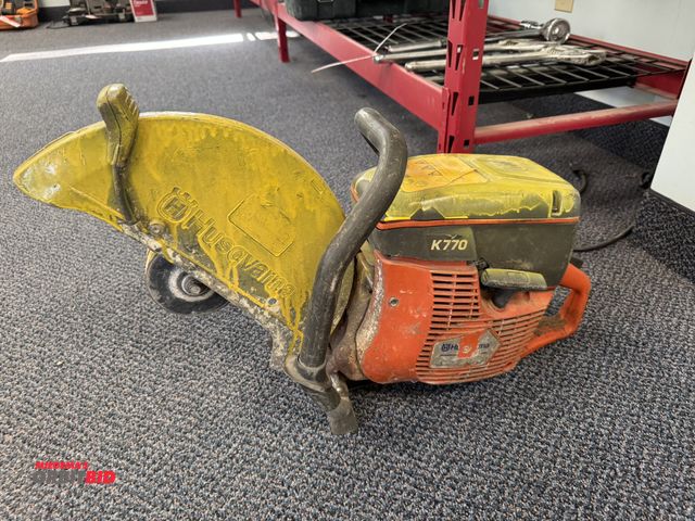 Lot 1-18667 - Husqvarna K770 Gas Powered Concrete Saw
