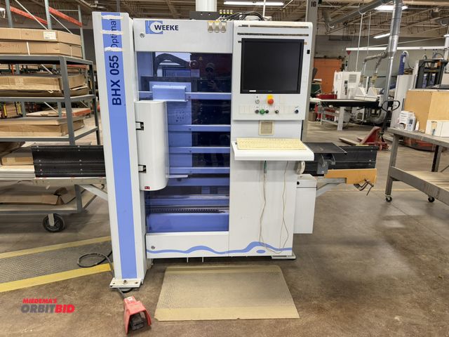 Lot 1-16565 - (1) 2013 Optimat, model BHX055, vertical CNC machining center, S/N 0250-17-2289, 13 vertical, and 6 ...
