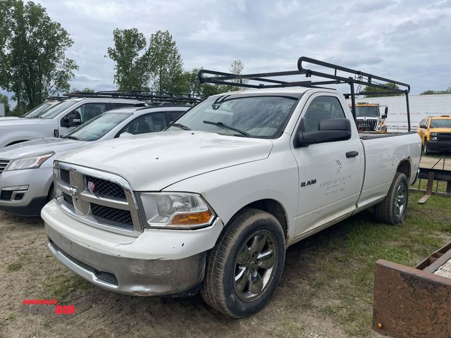 Lot 1-19703 - 2009 Dodge Ram 1500 ST RWD pickup truck, standard cab, long bed, 4.7 liter V8 gas engine, automatic ...