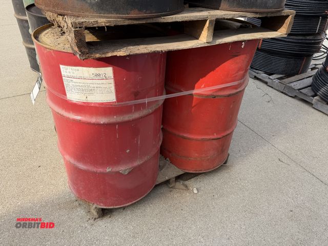 Lot 1-102604 - (12) Metal 55 gallon drums