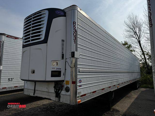 Lot 1-19066 - 2010 Utility 3000R Semi-Trailer 53' tandem axle reefer trailer, 65,000 lb. GVWR, Carrier X22100A die...