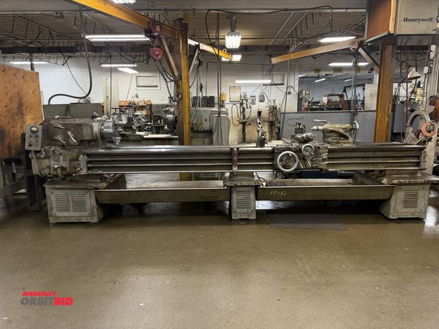 Lot 1-6264 - (1) Sidney 20" engine lathe (20" swing over bed), approx. 10' distance between centers, 2" spindle b...
