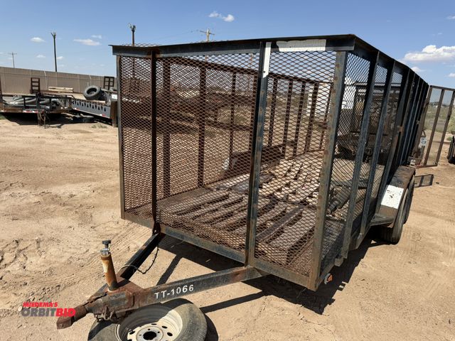 Lot 1-18370 - Assembled Trash Trailer