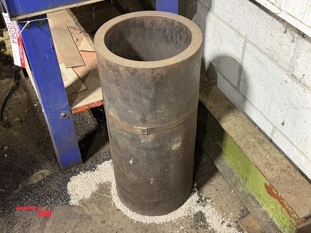 Lot 1-15883 - (1) 10.5" diameter x 1" thick x 23.5" long steel tube (approx. 8.5" ID).