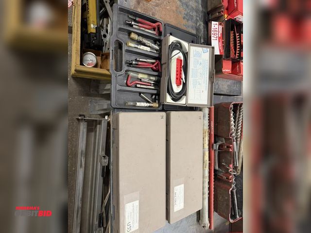 Lot 1-16974 - Lot of (2) Key Lock threaded master repair kits, 1 US, 1 Metric, (1) Heli Coil kit, and On The Job O...