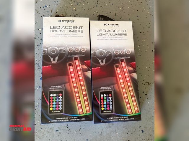 Lot 1-8220 - (2) new boxes of Xtreme Auto LED accent lights.