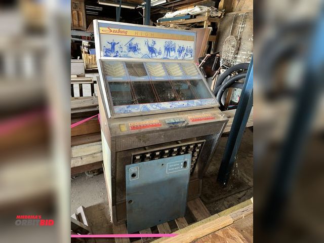 Lot 1-17593 - (1) vintage, Seeburg Select-O-Matic, model 100MH, 117V, jukebox, S/N 102188, for repair or restorati...