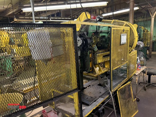 Lot 1-18643 - (1) 1974 Bliss, model 102A, 25-ton capacity OBI DC press, 3" stroke, 116 stroke per minute, 10.5" sh...
