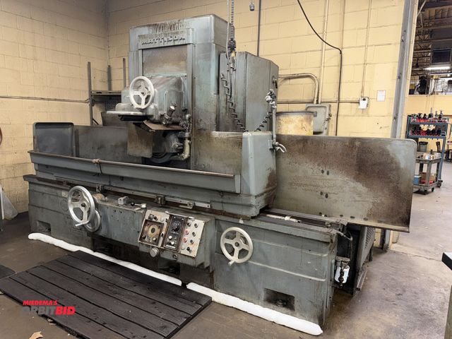 Lot 1-11015 - (1) 1963 Mattison hydraulic surface grinder with 14" x 65" T-slotted table, 1750 RPM spindle, 14" x ...