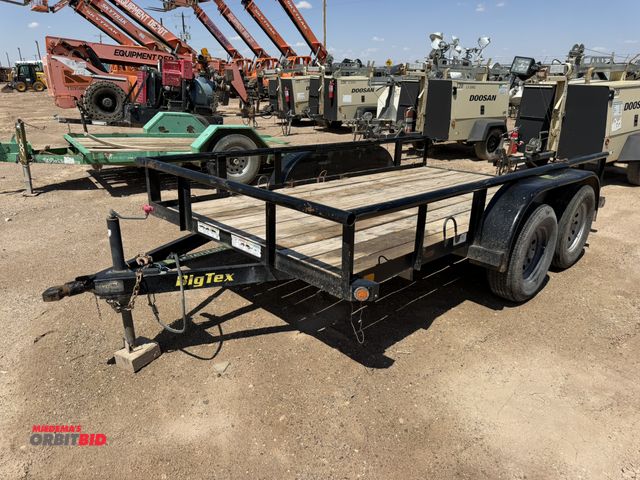 Lot 1-18136 - 2018 Big Tex 70SP-12A  Utility Trailer