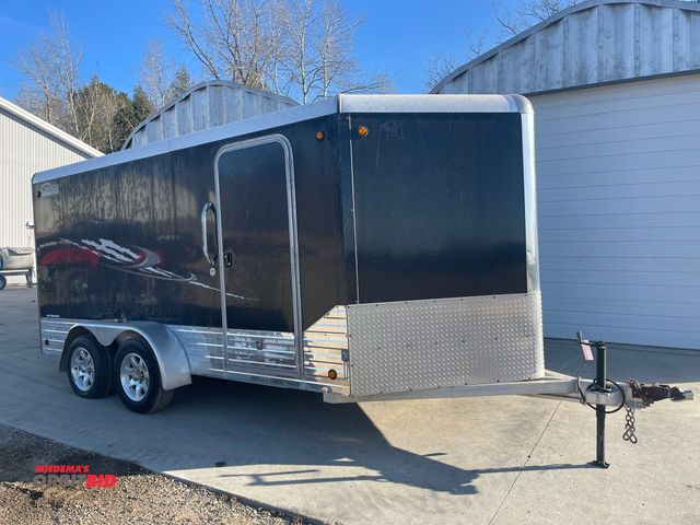 Lot 1-19210 - 2010 Legend Manufacturing Aluminum Tandem Axle Enclosed Trailer