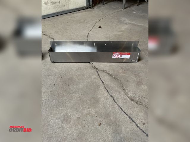 Lot 1-12537 - Stainless speed rails for liquor/bar
1 -32” rail &amp; 1 - 42” rail