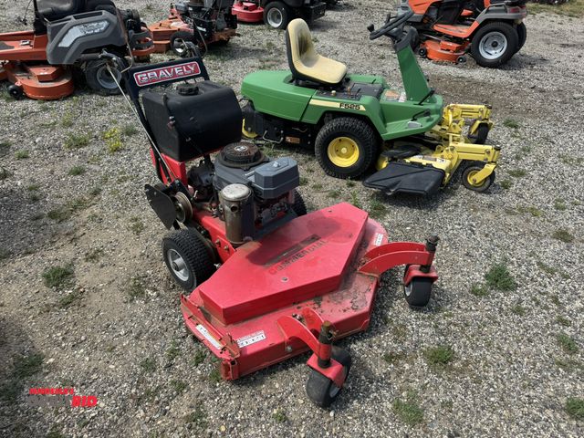 Lot 1-6531 - (1) Gravely, model 98815, 48" walk-behind mower, Kawasaki FH430V, 15 HP gas motor, missing key, S/N ...