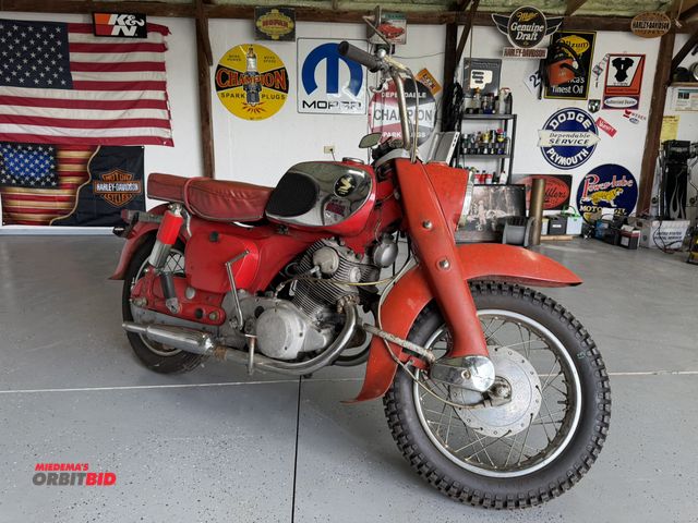 Lot 1-8109 - 1965 Honda Dream Survivor (1) 305 cc, enclosed chain drive, air cooled, for restoration or repair.